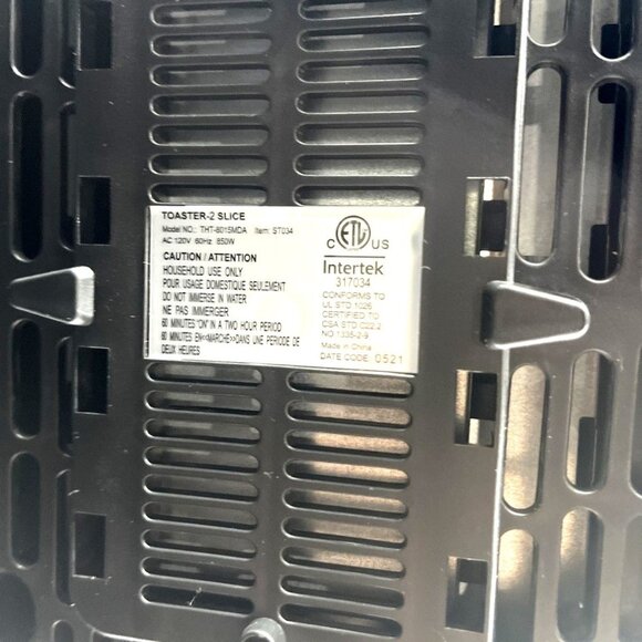 Redmond 2-Slice Stainless Steel Digital Toaster With Adjustable Browning & LED D - Picture 7 of 7